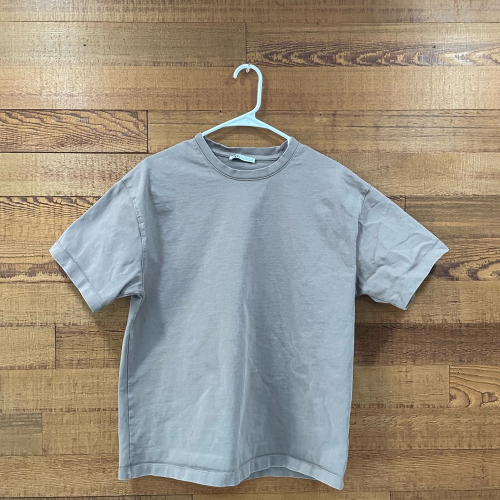 Brown Zara Short Sleeve T-Shirt